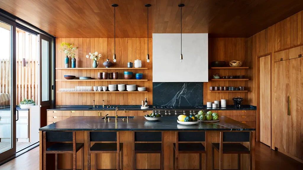 Kitchen With Architectural Details